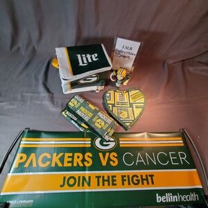 A Collection of Green Bay Packers Memorabilia